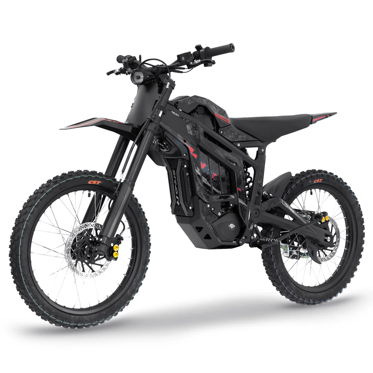 Talaria finance options shown on a checkout screen beside a Sting R MX4